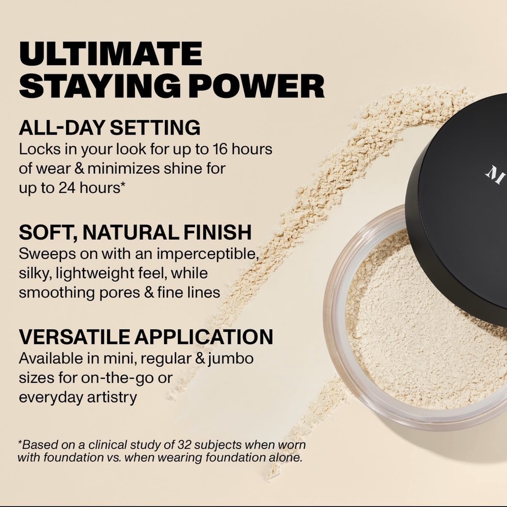 Morphe Bake & Set Setting Powder Translucent NIB - Picture 5 of 5